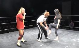 【未公開】ノーピープル・エニウェア・マッチ　2023.2月CPE新木場大会開場前に行われた非公開試合　※佐野直vsリリーザストリングス