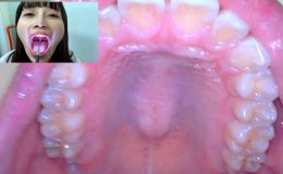 【HD】街角で声をかけて口内観察させてもらう　アパレル関係　ひなみちゃん